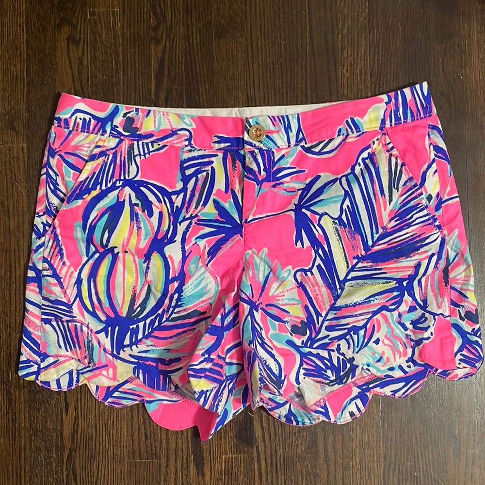 Size 8 Lilly Pulitzer Buttercup Shorts EEEEEUC